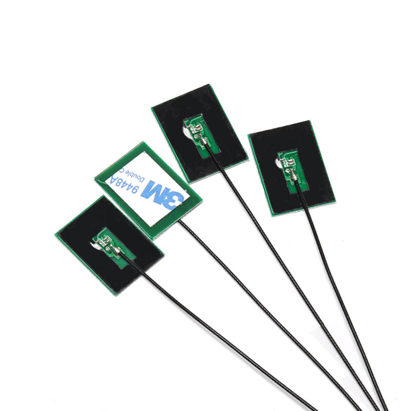 2ชิ้นเสาอากาศ NFC ระยะไกล13.56MHz RFID วิทยุความถี่โมดูลเครื่อง POS ในตัวเครื่องรูดบัตรชำระเงินมือถือ IPEX 12ซม. สาย IPEX