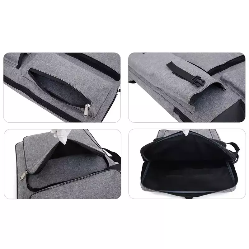 Student School Storage Panting Drawing Waterproof Sketching Pocket Pouch Board Portable Kids Art Bag Pack for Organizing