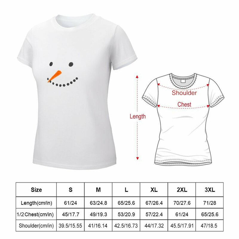 Schneemann Gesicht T-Shirt Sommerkleid ung Hemden Grafik T-Shirts niedlichen Tops T-Shirt Kleid für Frauen lang