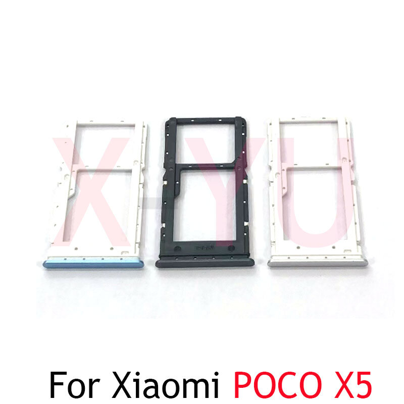 Dla Xiaomi POCO X5 / X5 Pro taca kart SIM gniazdo Adapter uchwytu do gniazda pojedyncze podwójne gniazdo czytnika