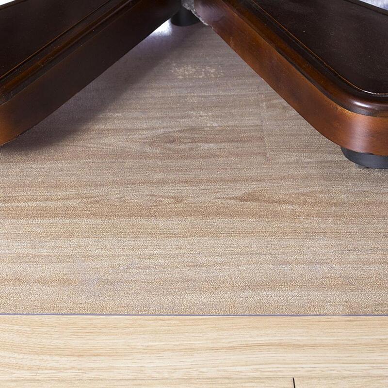 Cuscino per sedia antiscivolo in plastica trasparente per tappetino protettivo per pavimento in legno in ufficio studio soggiorno