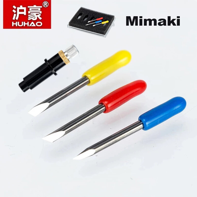 HUHAO 5 шт./лот Mimaki плоттер резак 30/45/60 градусов вольфрамовые лезвия режущий плоттер виниловый резак нож для MIMAKI плоттер лезвие