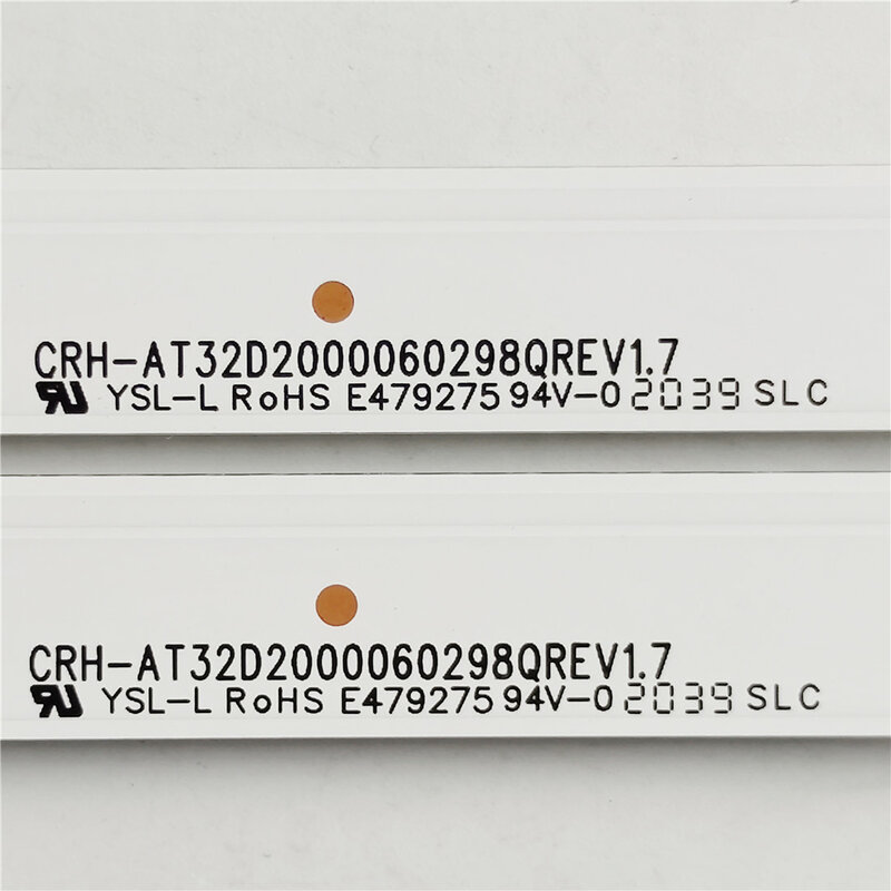 ไฟแบล็คไลท์ LED แถบ6สำหรับ32PFL4756/F8 CRH-AT32D2000060298QREV1.7 4C-LB320T-XRB SI32R HKP32R02 PLE-32S11HD 32evlb Atv32smr
