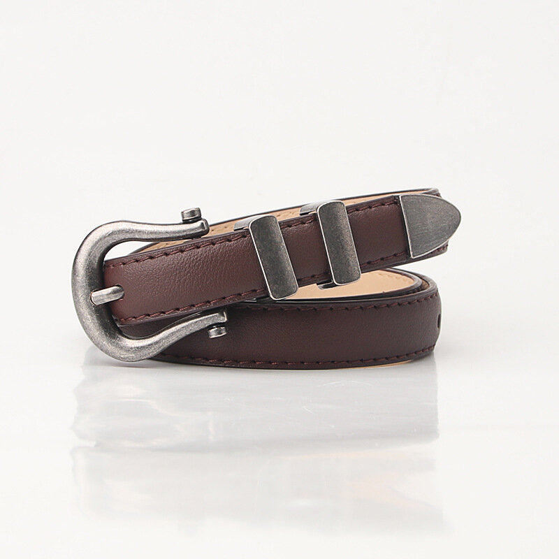 Cinturón de diseñador clásico para hombre y mujer, Correa informal con hebilla lisa y letras, G115, 2023