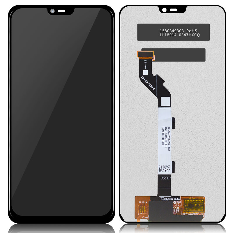 Layar sentuh LCD pengganti, kualitas AAA 6.26 "untuk Xiaomi Mi 8 Lite Replacement tampilan layar sentuh untuk Mi 8 Youth Mi 8X