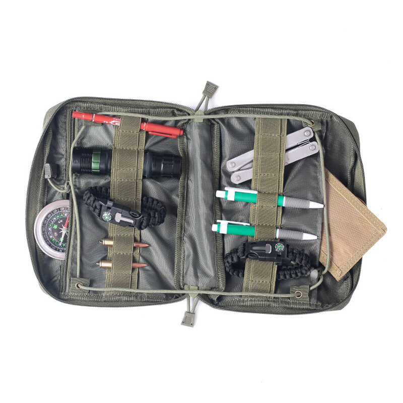 Outdoor Military Molle Utility narzędzie EDC Kit saszetka biodrowa taktyczna medyczna apteczka pierwszej pomocy etui na telefon torba myśliwska