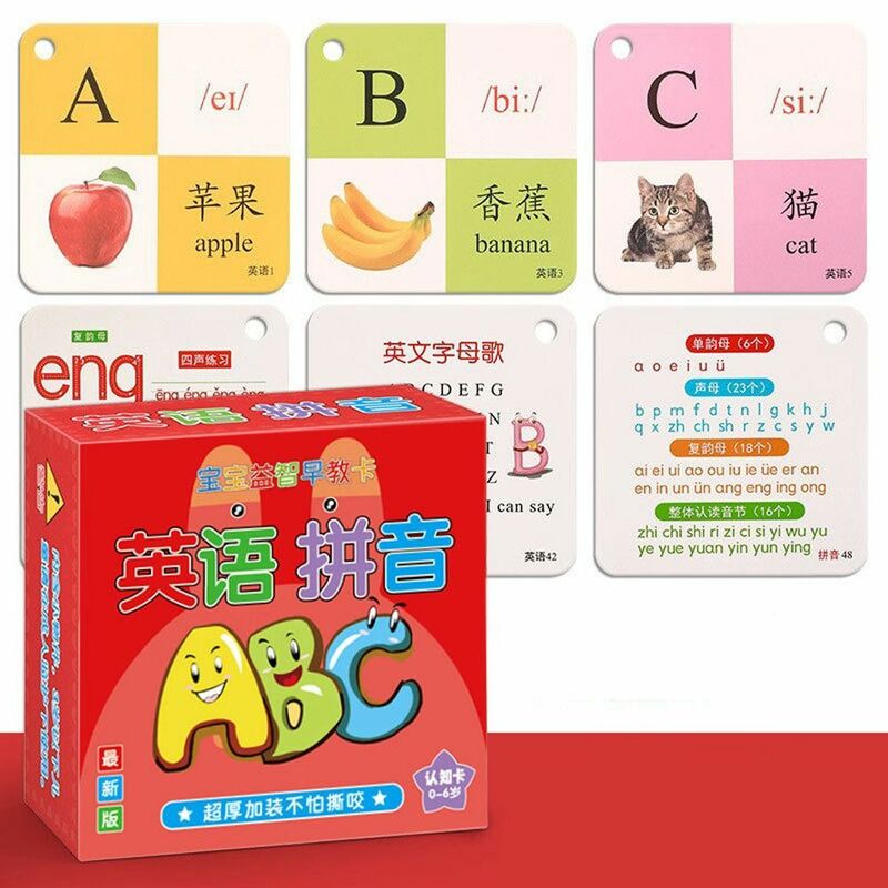 Animals Early Learning Card Number Flash Card Children Cognition Card Montessori Educational Toy Baby Learning Cards