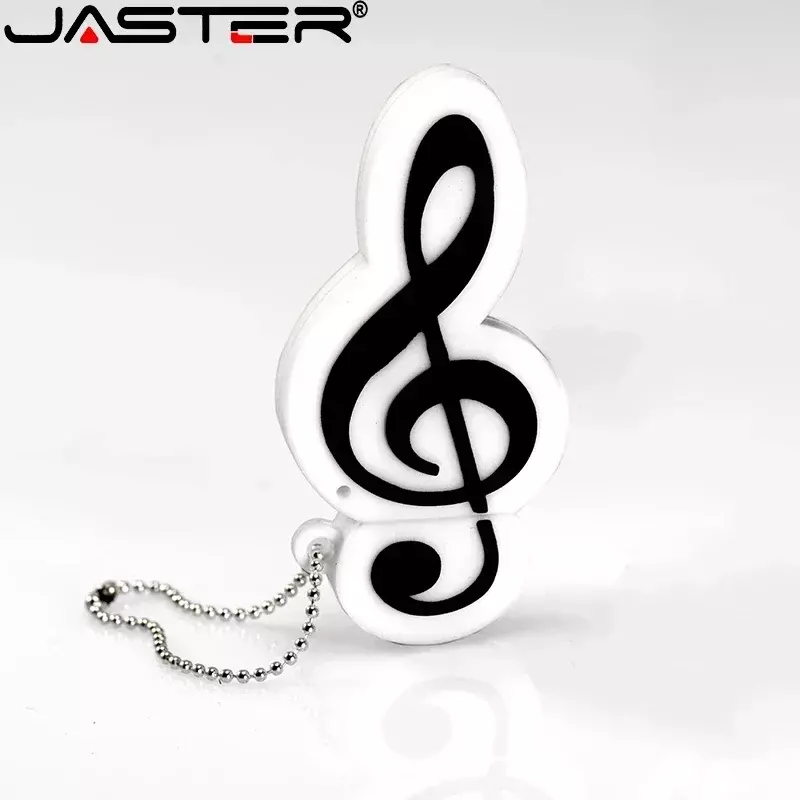 JASTER-USB Flash Drives à prova d'água, Pendrive bonito dos desenhos animados, Instrumento Musical, Guitarra, Violino, USB 2.0, 8GB, 16GB, 32GB, 64GB