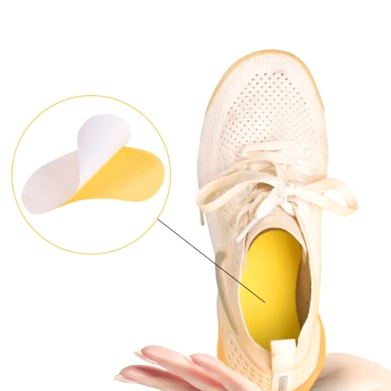 10Pcs/bag Deodorant Foot Odor Prevention Foot Sweat Sports Shoes Smelly Insole Paste Lemon Fresh Shoes Deodorant Paste