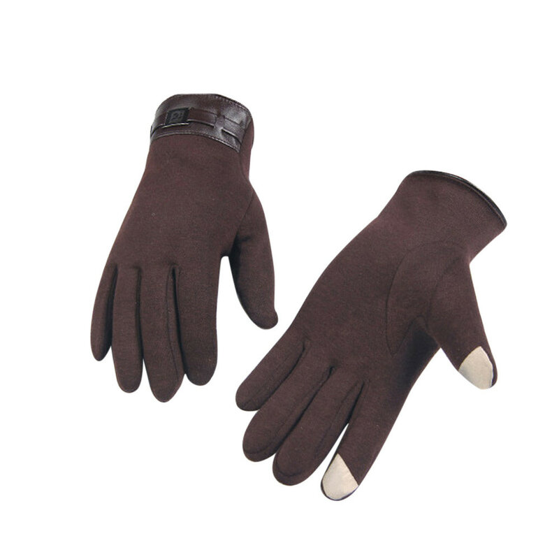 Winter  Women Gloves Men Thermal Touch Screen Full Finger Mittens Warmer Motorcycle Ski Snow Cashmere Gloves Mittens SD