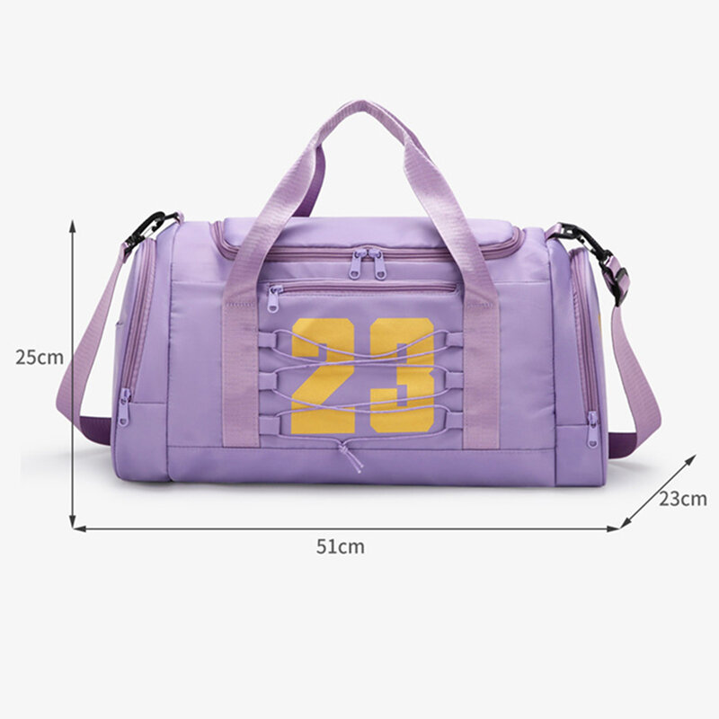 Large Capacity Travel Bag Breathable Labor-Saving Duffle Bag For Outdoor