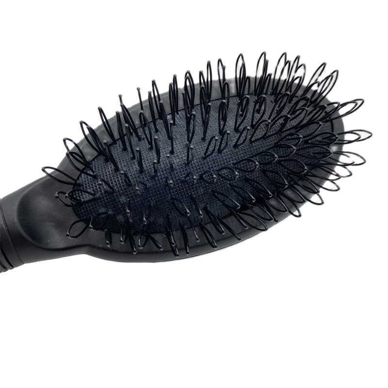 Loop Hair Extension Brush, emaranhado livre, preto e rosa, 1 pc