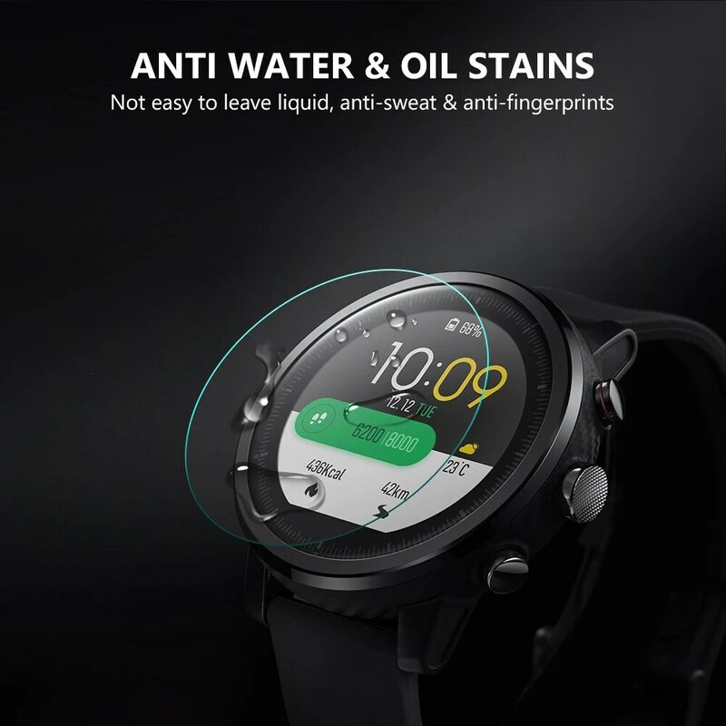 Smartwatch DT3 Max Smartwatch Protector, Protetor de Tela Flexível, Diâmetro 45, 46, 47mm, Huawei, Acessórios
