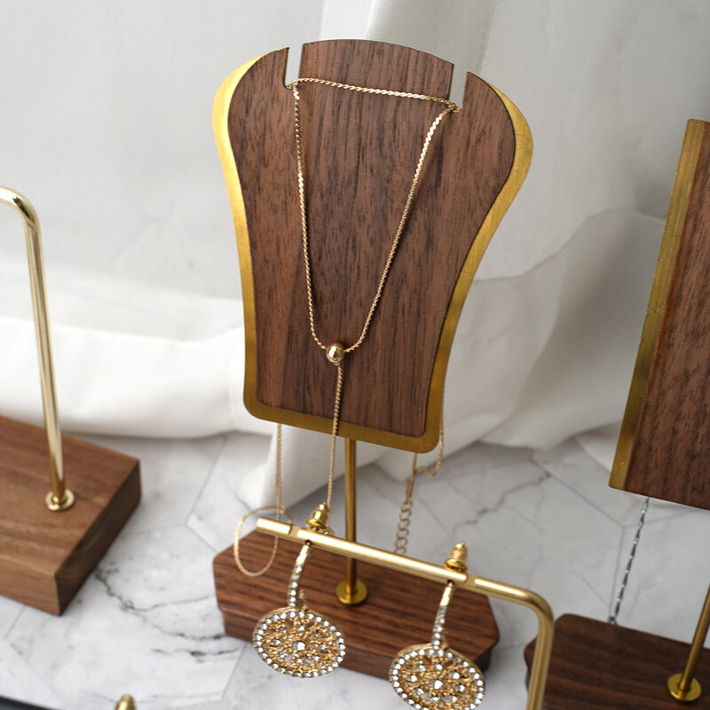 Luksusowe wiszące kolczyki wystawowe sprzedające metalowy stojak T Bar stojak na pierścionek z biżuterią Organizer na kolczyki stojak na ucho stojak na półkę sklepowy
