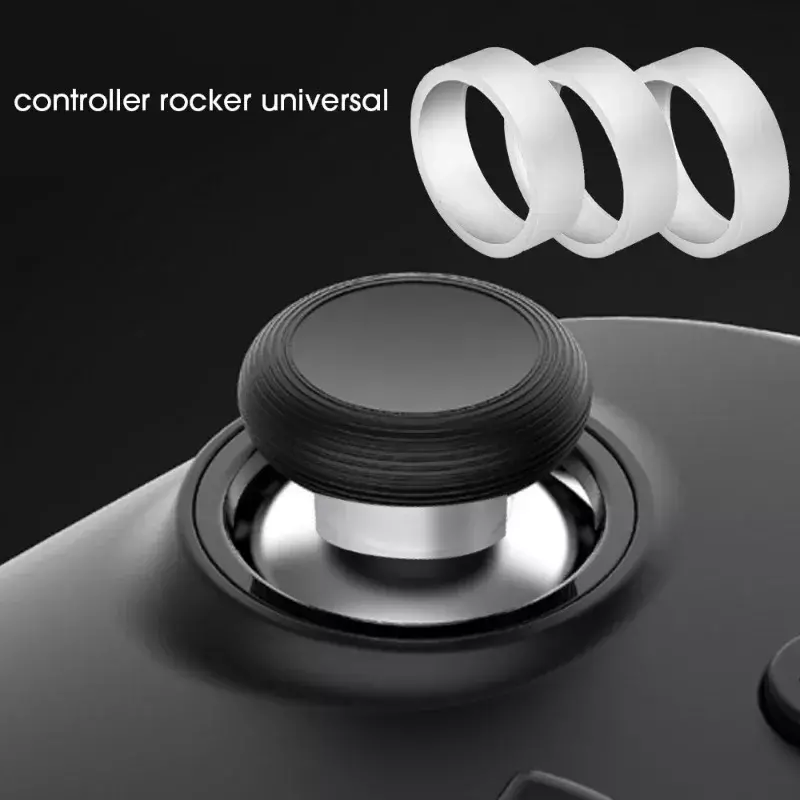 Joystick Beschermers Onzichtbare Elastische Rubber Anti-Slijtage Beschermer Ring Cover Voor Stoom Dek Rog Bondgenoot Game Joystick Accessoires
