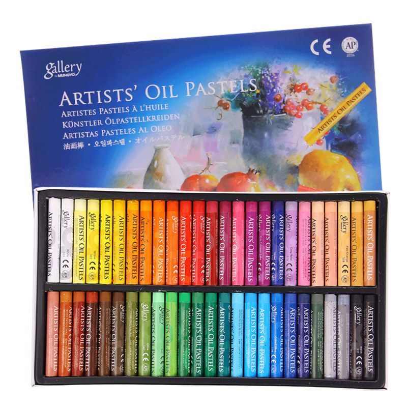48 Colors Washable  for Toddlers Safe Oil Pastels Easy to Hold Large  for Kids Babies Child Artist Gifts