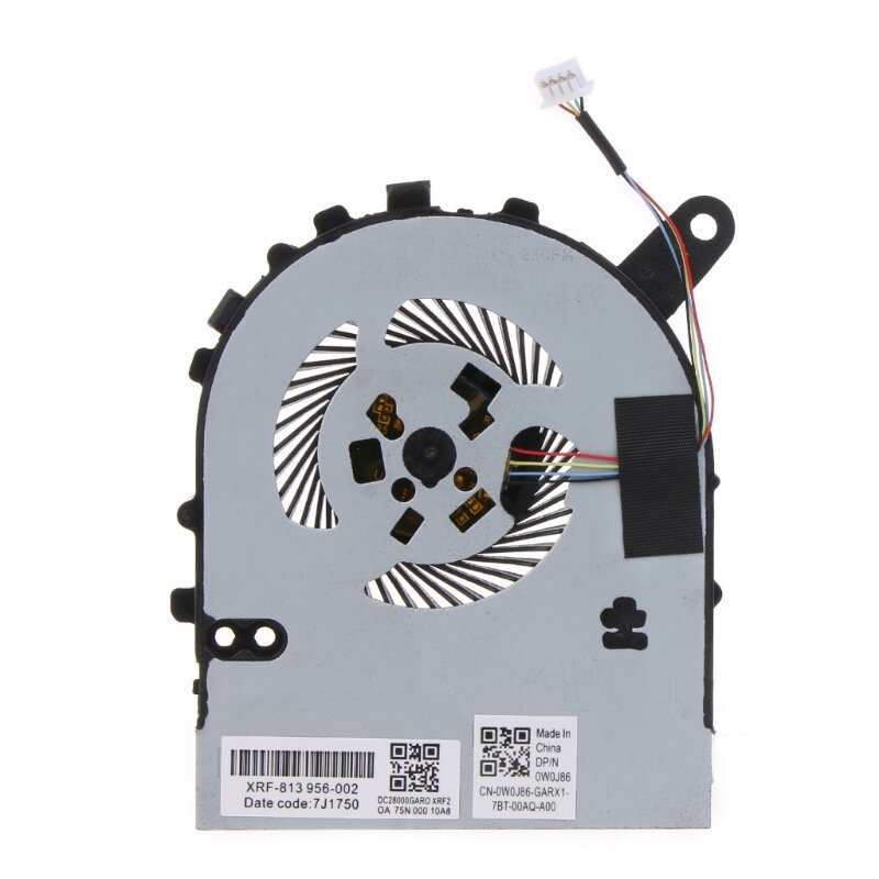 Original Laptop CPU Cooling Fan for Dell  14 7000 7460 DC5V 0.5A 4 pin 4-wire Laptop Cooler Fan Dropship