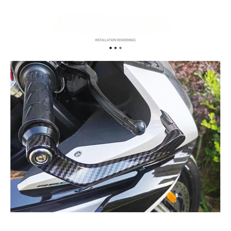 Protezione generale della mano in lega di alluminio per moto elettrica contro la protezione anticaduta accessori per moto con diametro interno 13-18MM