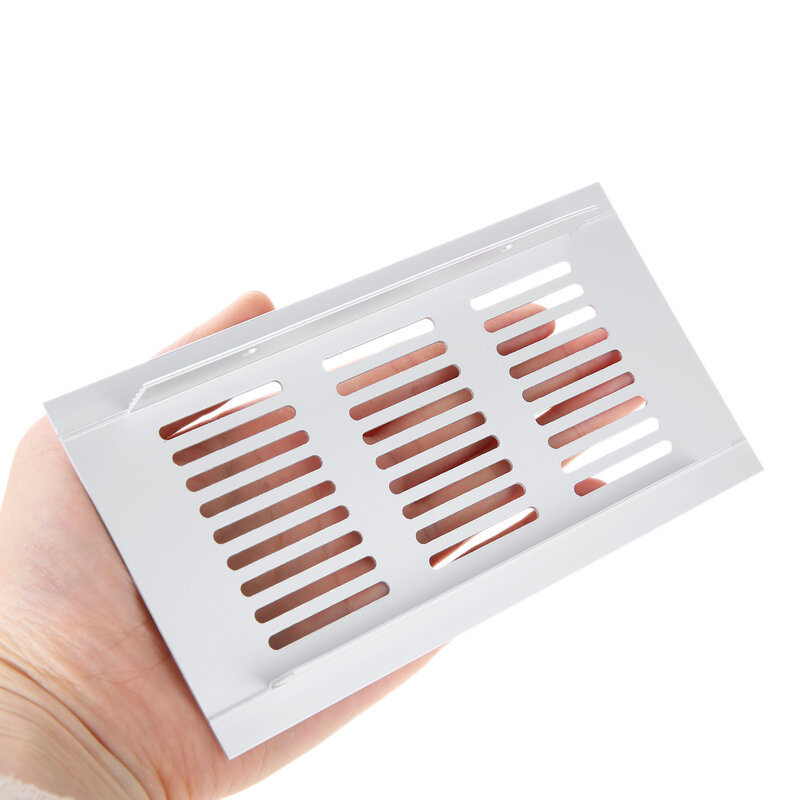 Aluminum Alloy Vents Perforated Sheet Ventilation Grille Cabinets Wardrobes Closed Space Heat Dissipation Breathable Web Plate