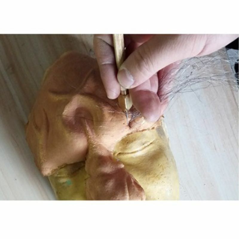 DIY untuk Boneka Alat Pemegang Alat Rerooting Jarum Reproduksi Rambut untuk Boneka Bersendi Bola Mini Blyth untuk Dropship