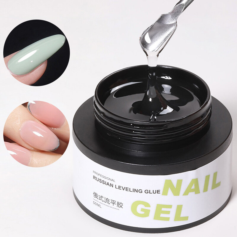 ANNIES Polish Gel Full Moon Adhesive Solid Drilling Gel Nail Enhancement Strong Gel Does Not Flow Nail Tips Gel