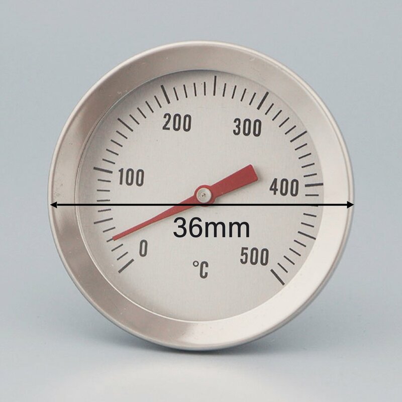 Argento pratico termometro da cucina a lettura istantanea artigianato in acciaio inox cucina cibo cottura caffè latte Frothing termometro