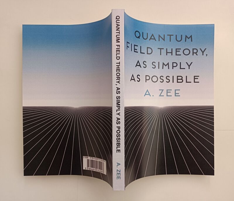 Teoria del campo quantistico, come semplicemente possibile da A. Zee