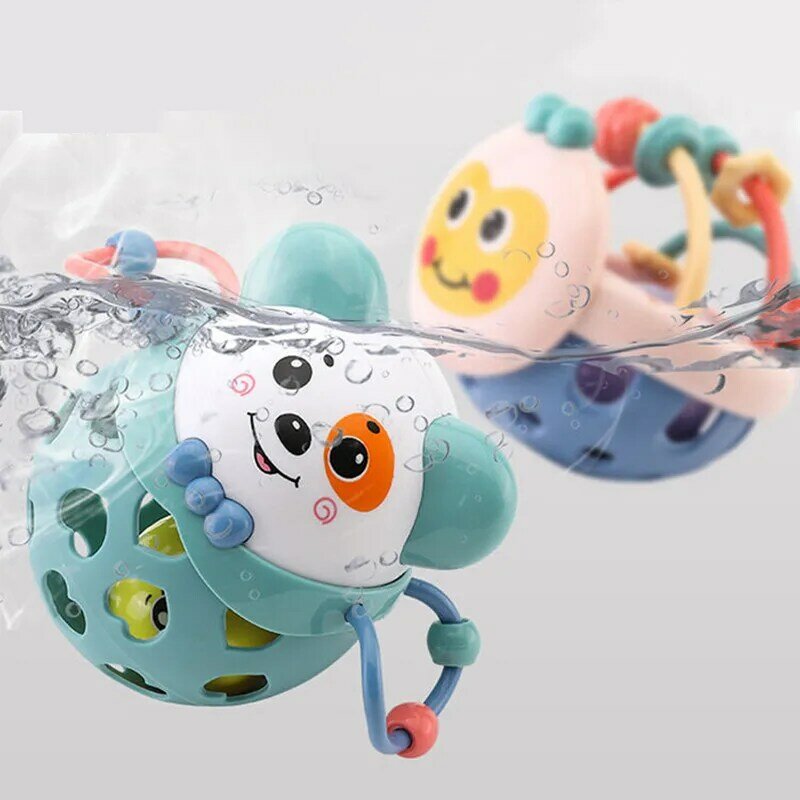 Baby Toys 6 12 Months Sensory Rattles Teether Activity Hand Ball Toy Newborn Early Development Teething Rattle Toys for Babies