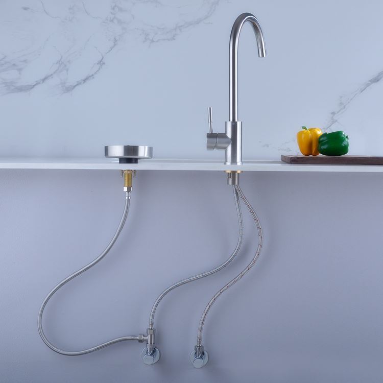 Bar irrigatore ad alta pressione rondelle automatiche per tazze rubinetto sciacquatrice in vetro lavelli da cucina lavabottiglie in acciaio inossidabile per Bar