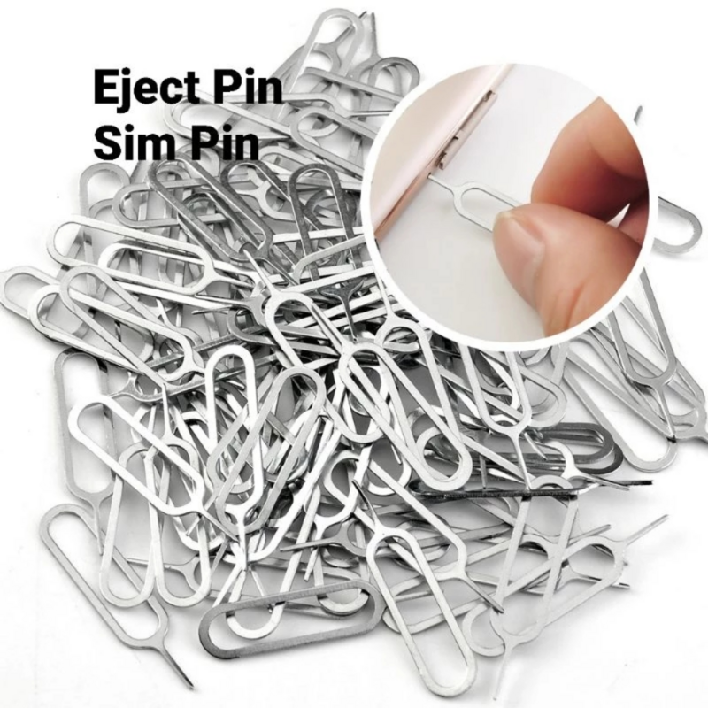 100pcs Anti-Lost Card Pin for IPhone 11 14 X Max Xiaomi Samsung Universal Sim Card Remover Tray To Open The Sim Card Eject Tool