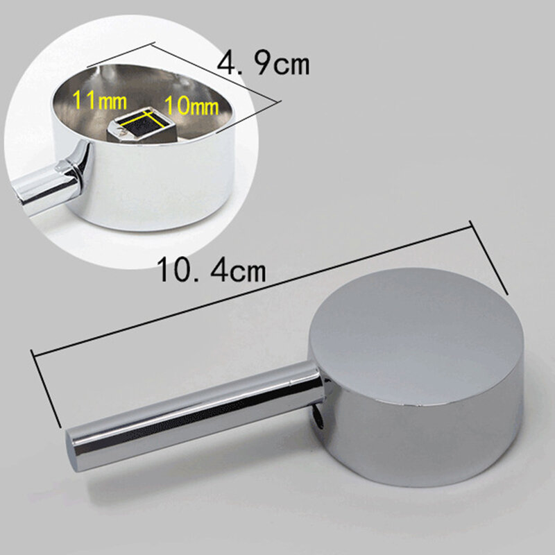 1pcs Zinc Alloy Faucet Handle Trip Lever Water Tap Handle Replacement Faucet Tap Handle Accessories For Kitchen Bathroom