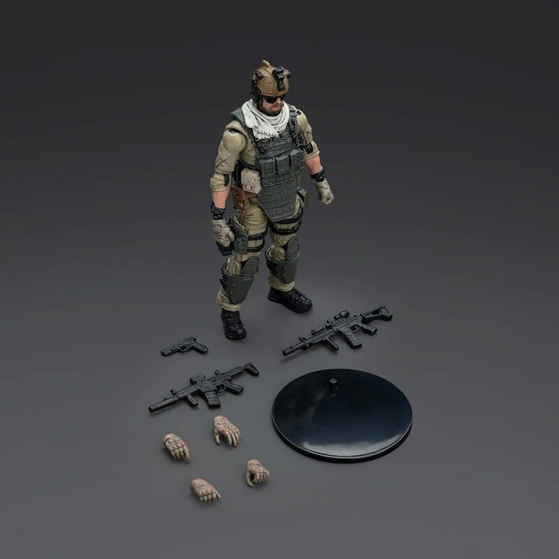 Bandai 1/18 3.75 Action Figures Military Armed Force Series Anime Model For Gifts Toys Model Action Figures Collection Toy Kids