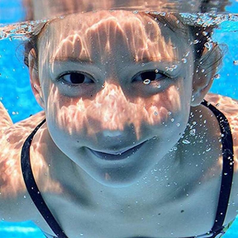 Klip menyelam pelindung renang, colokan hidung berenang nyaman tahan air anti selip silikon untuk menyelam mandi berselancar bawah air