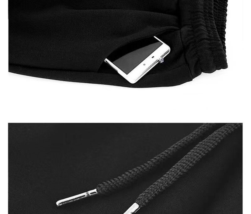 Sweatsuits de algodão masculino Sportswear Fato de treino Moletom, Moletom, Conjuntos de jogging Roupas Fitness Conjunto de 2 peças