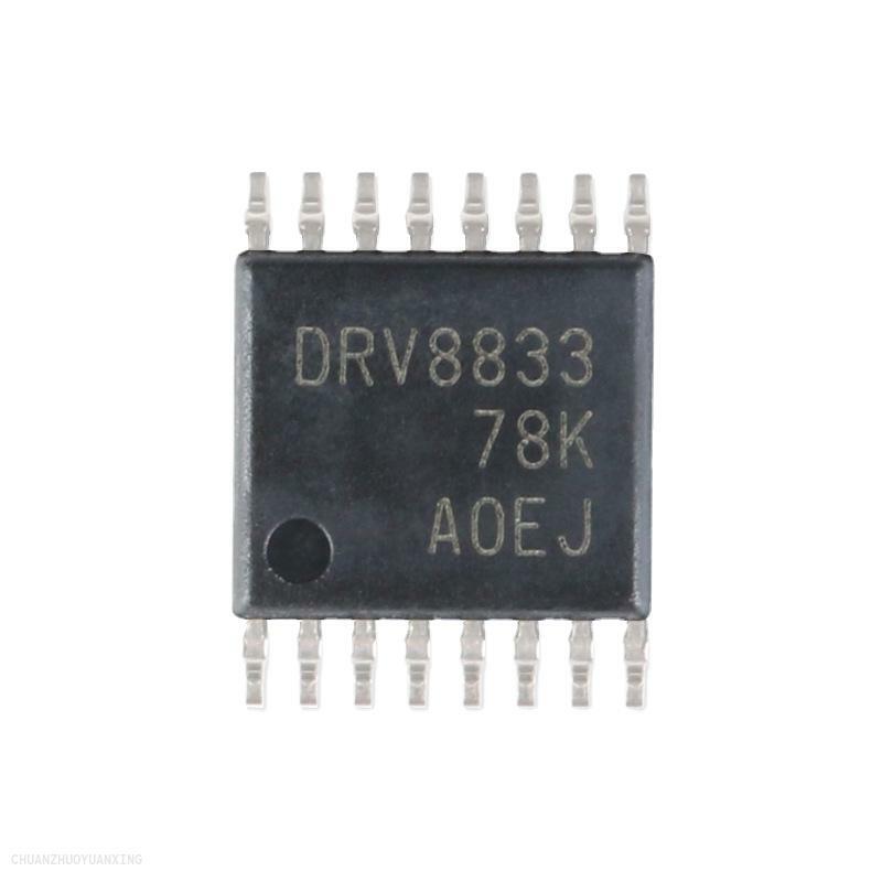Chip IC de controlador paso a paso, SMD Original, DRV8833PWPR, TSSOP-16, 2A