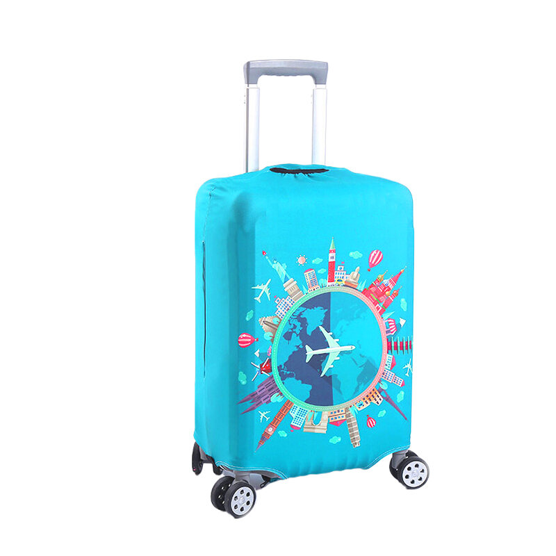 Luggage Cover Stretch Fabric Suitcase Protector Baggage Dust Cover Suitable for18-24 Inch Suitcase Case Travel Organizer