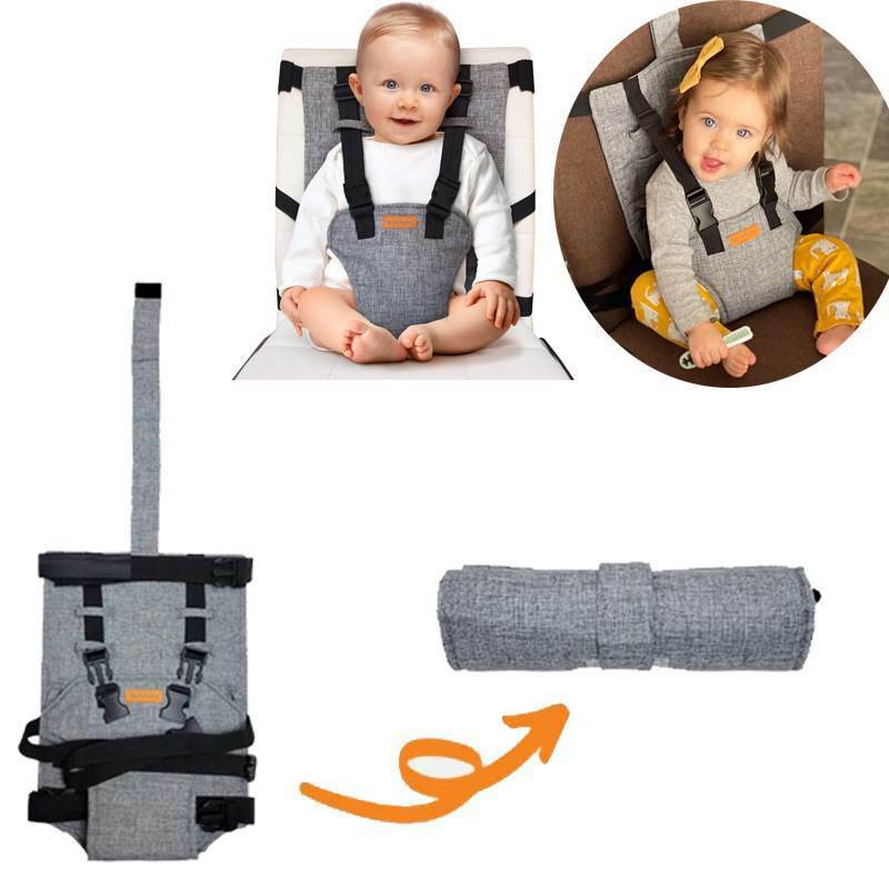 유아용 다이닝 체어 안전 벨트, 조절 가능한 어린이 수유 안전 보호 가드 카시트 안전 하네스, 미끄러지는 아기 중지