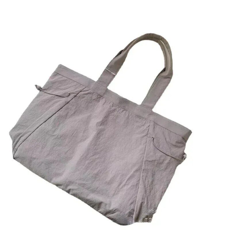 Women's Handbag Tote Bag 18L Yoga Sports Leisure One Shoulder Solid Yoga Bag Beach Bag