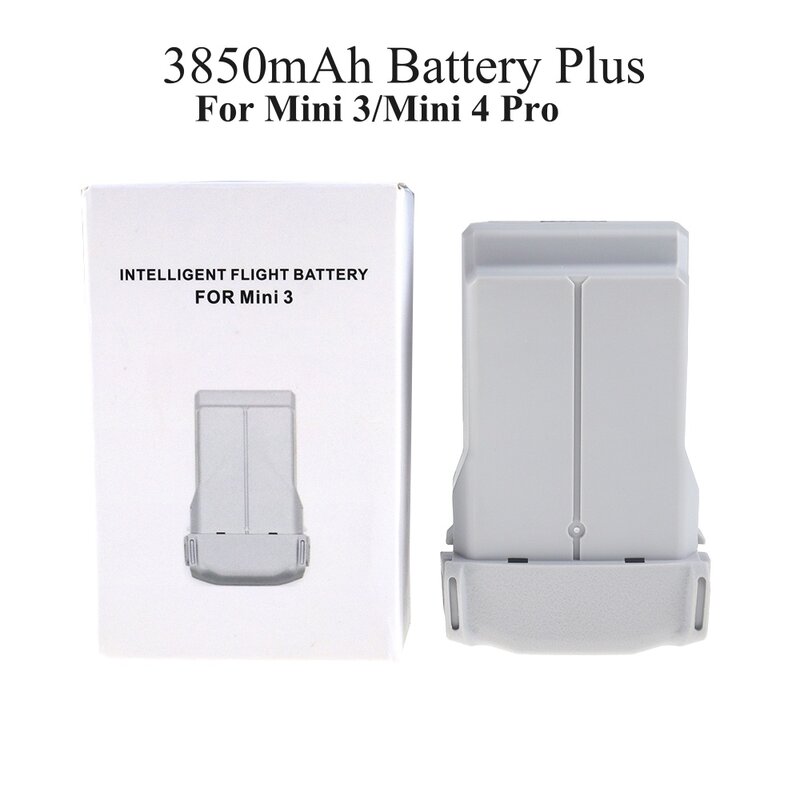 Batería de Vuelo Inteligente para Mini 3 Pro, batería de más capacidad de 3850mAh, Compatible con Mini 3/Mini 3 Pro RC, accesorios de vuelo, tiempo de 47 min