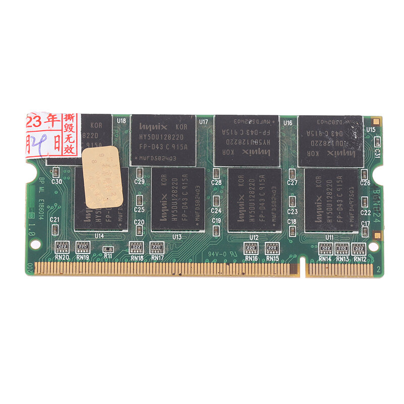 1GB DDR1 Ordinateur Portable Mémoire Ram SO-DIMM 200PIN DDR333 PC 2700 333Mhz Pour Ordinateur Portable Sodimm Memoria