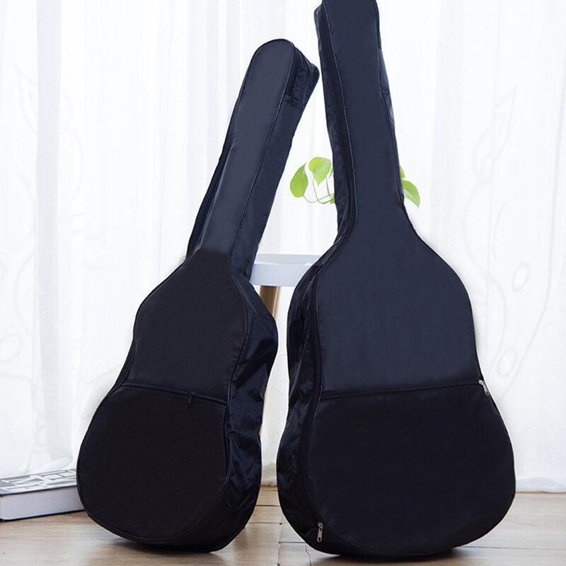 Сумка для гитары из ткани Оксфорд, 41 дюйм, полноразмерная мягкая водонепроницаемая сумка для задней панели классической акустической и народной гитары, чехол-держатель для переноски, новинка 2023