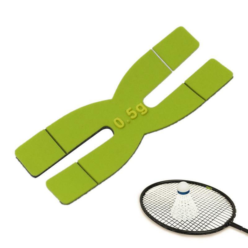 Table Tennis Racket Weight 0.5g Silicone Tennis Racket Weight Table Tennis Racket Silicone Balance Tapes Training Supplies
