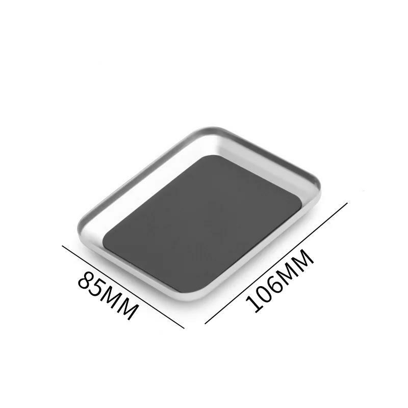 Schraube Aluminium Tablett Magnet kissen Aufbewahrung sbox Mini Platte Bits mobile Reparatur matte