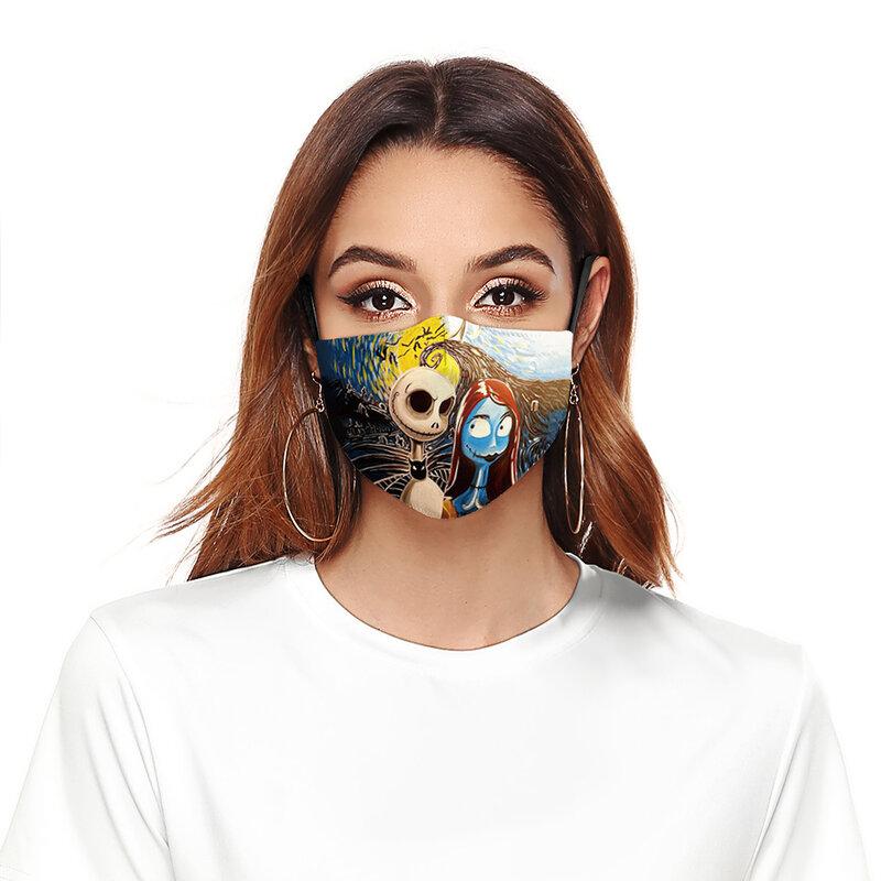 Semplicità quotidiana maschera tinta unita fuori porta mezza maschera 2023 riutilizzabile Unisex bocca muffola tessuto moda maschera lavabile