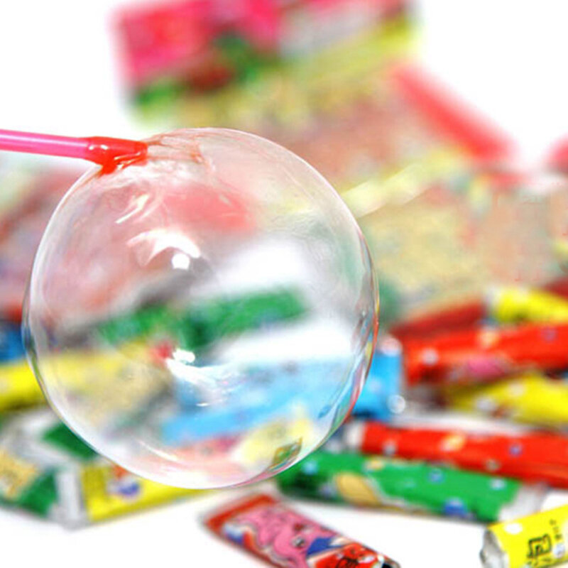 12pcs Magic Bubble Glue Toy Blowing Colorful Bubble Ball Plastic Balloon Toys Bubble Gum Space Balloon Safe Practical Kids Toys