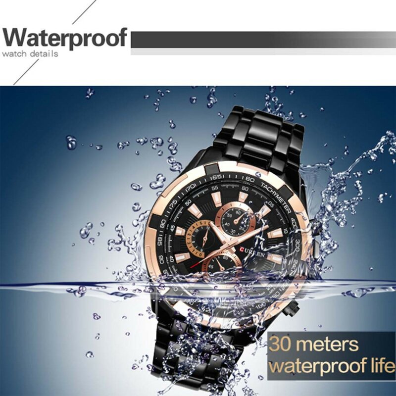 2023 New Arrival Chronograph Sport Watch Men Quartz Black Ceramic Bezel Rubber Strap Sapphire Waterproof Wristwatch Men'S Watch
