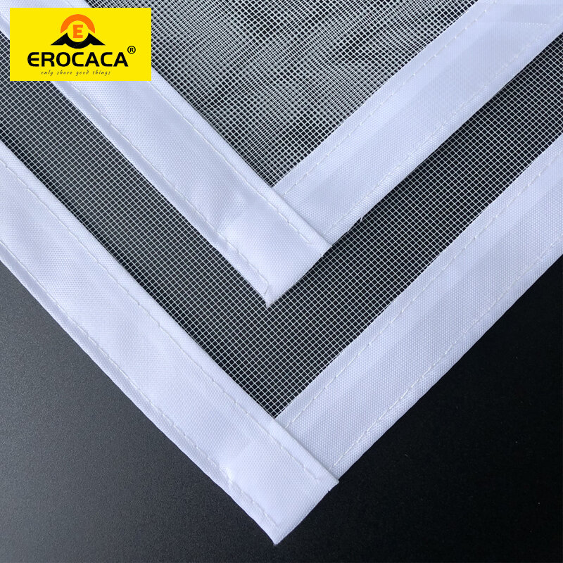 EROCACA White Mosquito Nets for Window,anti-mosquito window screens,Mesh Anti Insect Air Tulle Invisible Fiberglass Mosquitoes