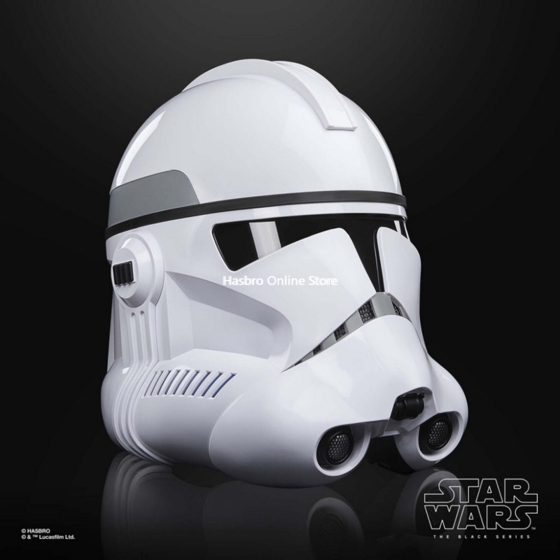 Hasbro-Star Wars Clone Trooper Premium Capacete Eletrônico, The Black Series, Fase II, Colecionável, F3911