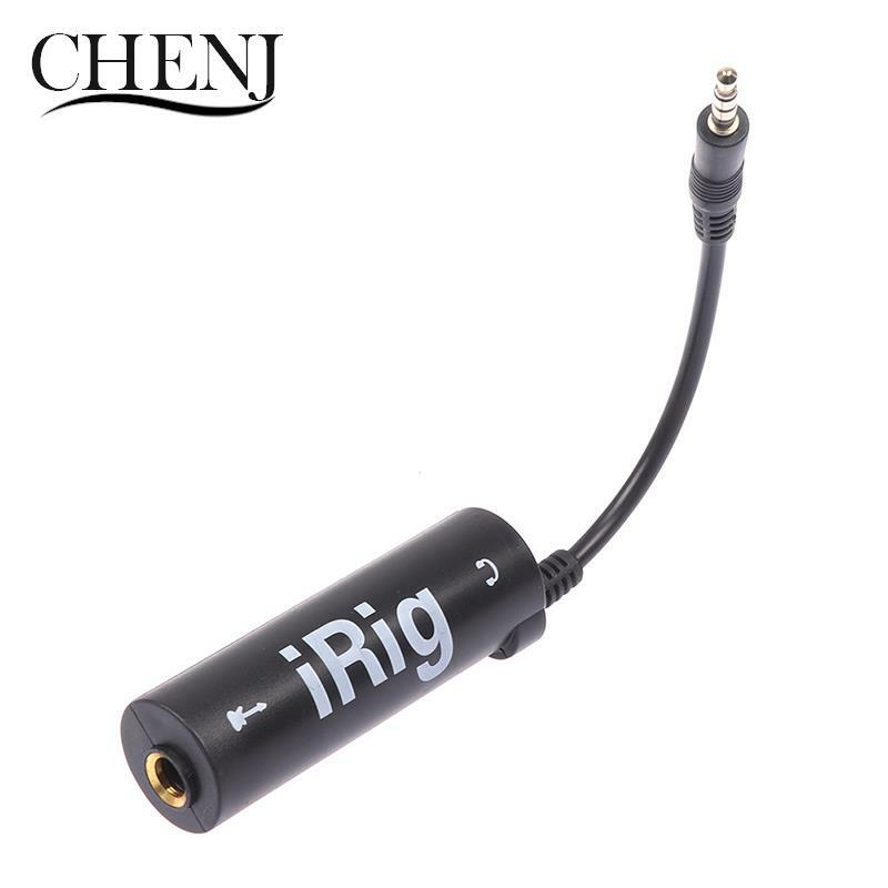 1Pcs For Irig Guitar Effects Replace Guitars Effects With Phone Guitar Interface Converter