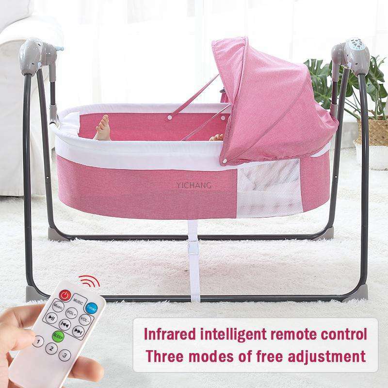 Le lit à secousse électrique automatique, vendu au bébé, donne au bébé un environnement confortable et sûr, usine chinoise, vente en gros